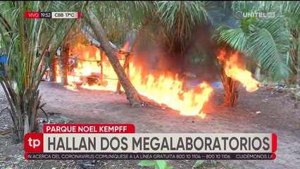 Encuentran dos ‘megalaboratorios’ de droga en el Parque Noel Kempff; no hay ningún detenido