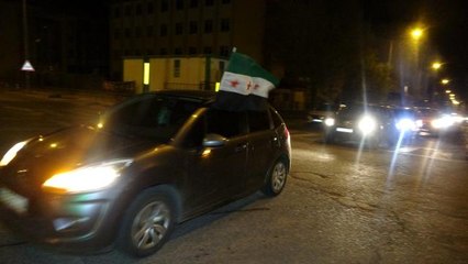 Ardahan'da İsrail'e öfke Filistin'e destek konvoyu