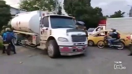 Con escolta militar, vacunas covid y combustible llegaron al Valle del Cauca