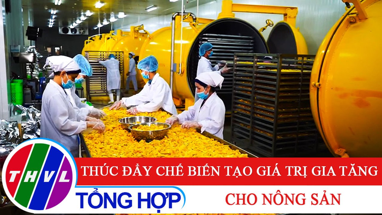 Chuyên đề kinh tế: Thúc đẩy chế biến tạo giá trị gia tăng cho nông sản