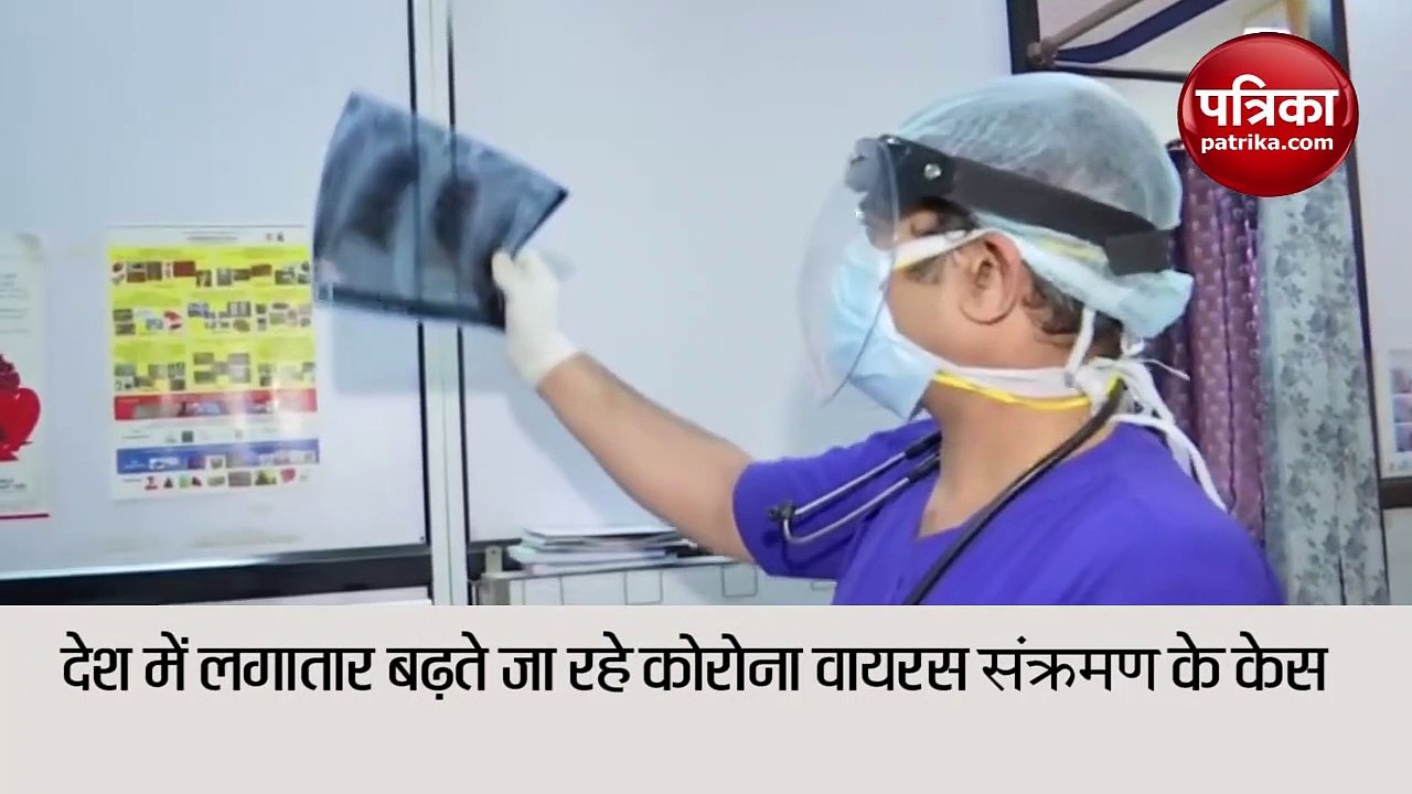 कोरोना संकट के भारी दबाव के बीच काम कर रहे हेल्थकेयर वर्कर्स