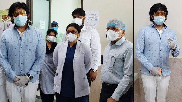 गोरखपुर में शुरू हुआ कोरोना कर ख़िलाफ टीकाकरण,सांसद रवि किशन भी हुए शामिल