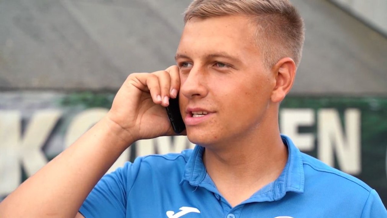 Sportlicher Leiter mit 19 Jahren: Luca Bergemann vom FCA Darmstadt