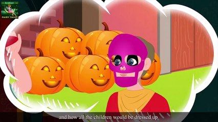 عيد الرعب السحري _ Magical Halloween Story _ Arabian Fairy Tales