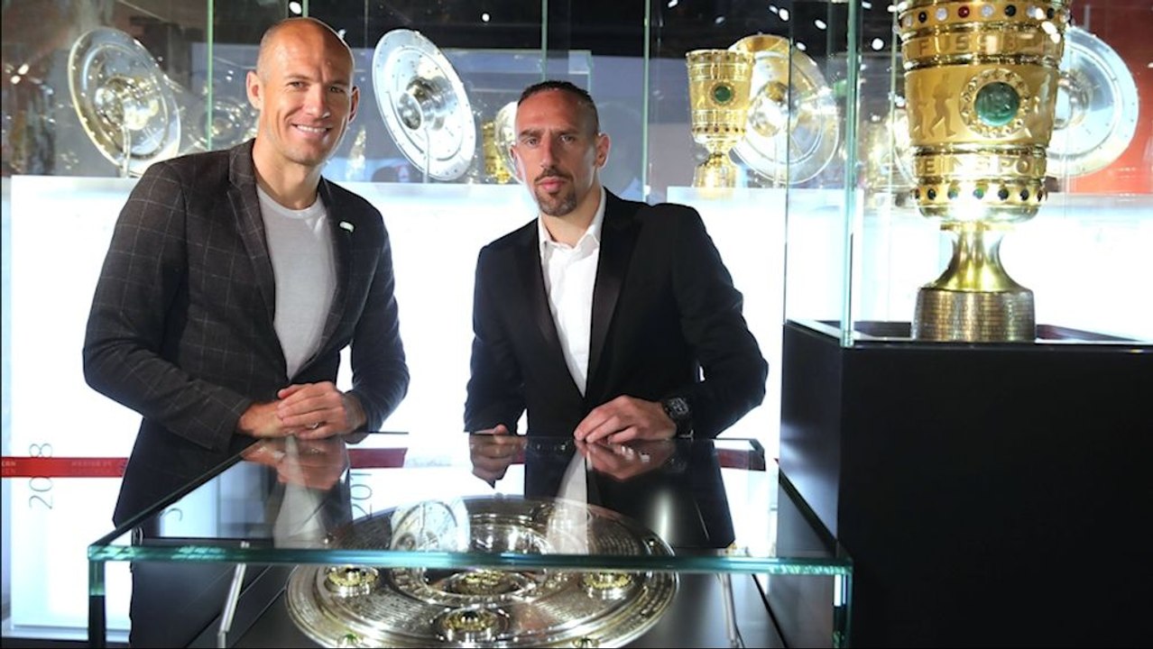 'Der perfekte Abschied“ - Robben und Ribery gehen als Doublesieger
