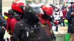 Violent Scenes in France As Police and Protests Clash Over May Day Rallies