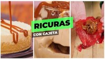 ¡Ricuras con CAJETA! Tres deliciosos postres con cajeta.| Cocina Delirante