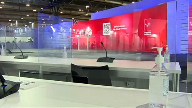 Dispositivo de seguridad y sanitario listo para las elecciones en Madrid