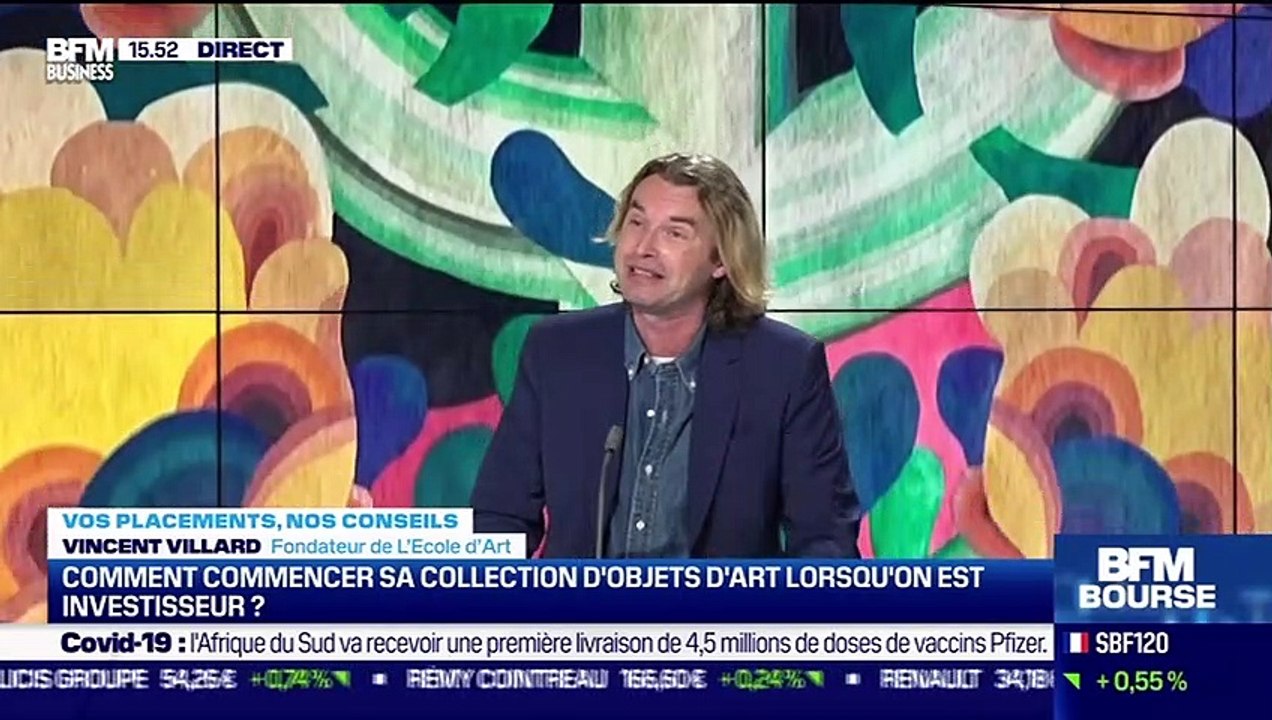 Vincent Villard (L'Ecole d'Art) : Investir dans des objets d'art, un marché qui séduit de plus en plus de Français ? - 03/05