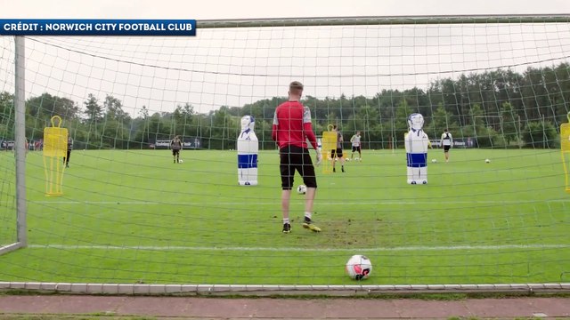 La finition parfaite d'Emiliano Buendía à l'entrainement avec Norwich