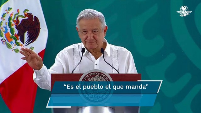 AMLO se niega a opinar sobre la candidatura de la hija de Félix Salgado Macedonio
