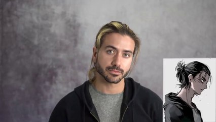 EREN YEAGER Hairstyle TUTORIAL _ Alex Costa