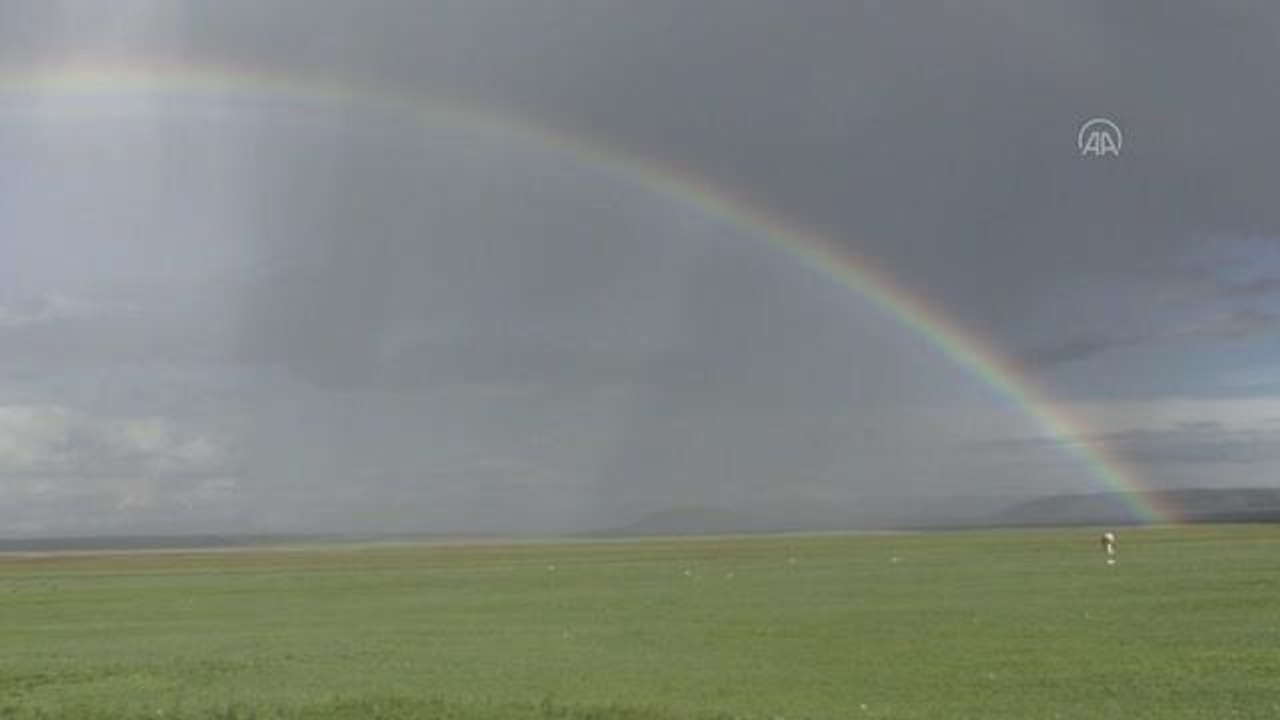 Kars'ta gökkuşağı