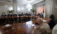 Son dakika haber | Bakan Akar ve Çavuşoğlu, Libya Başbakanı Dibeybe ile görüştü