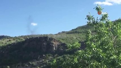 PKK'lı teröristlerden Çukurca'da havanlı saldırı