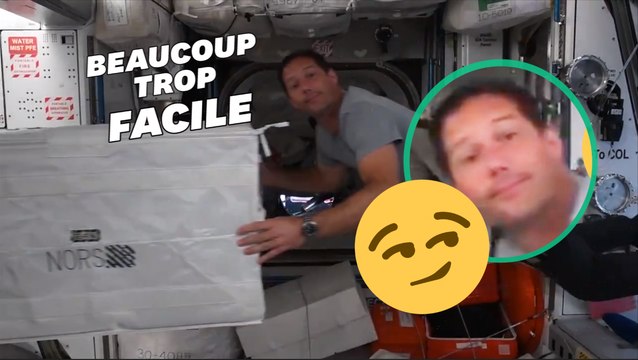 Thomas Pesquet a le même déménagement que vous (en beaucoup moins fatigant)