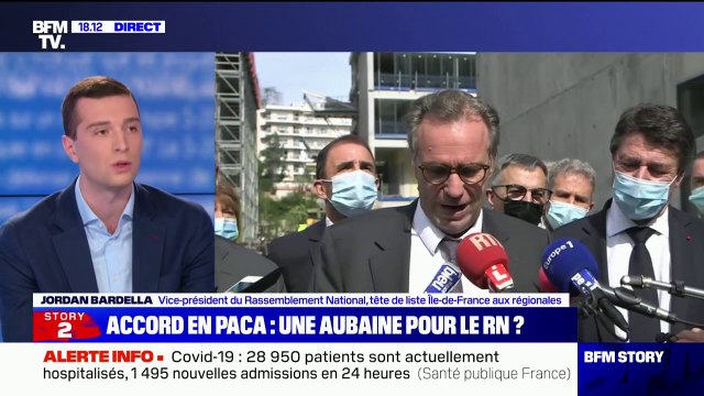 Jordan Bardella: Renaud Muselier sait que le RN peut gagner (...), nos adversaires sont prêts à toutes les compromissions