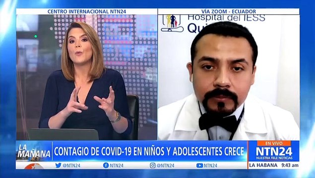 Ecuador: preocupación por aumento de contagios por covid-19 en niños y adolescentes