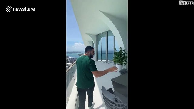 Voilà à quoi ressemble la terrasse de 7000m2 d'un appartement de Miami