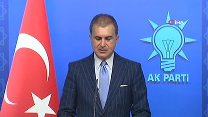 Ömer Çelik: Koskoca AB, Rum kesiminin elinde oyuncak oldu