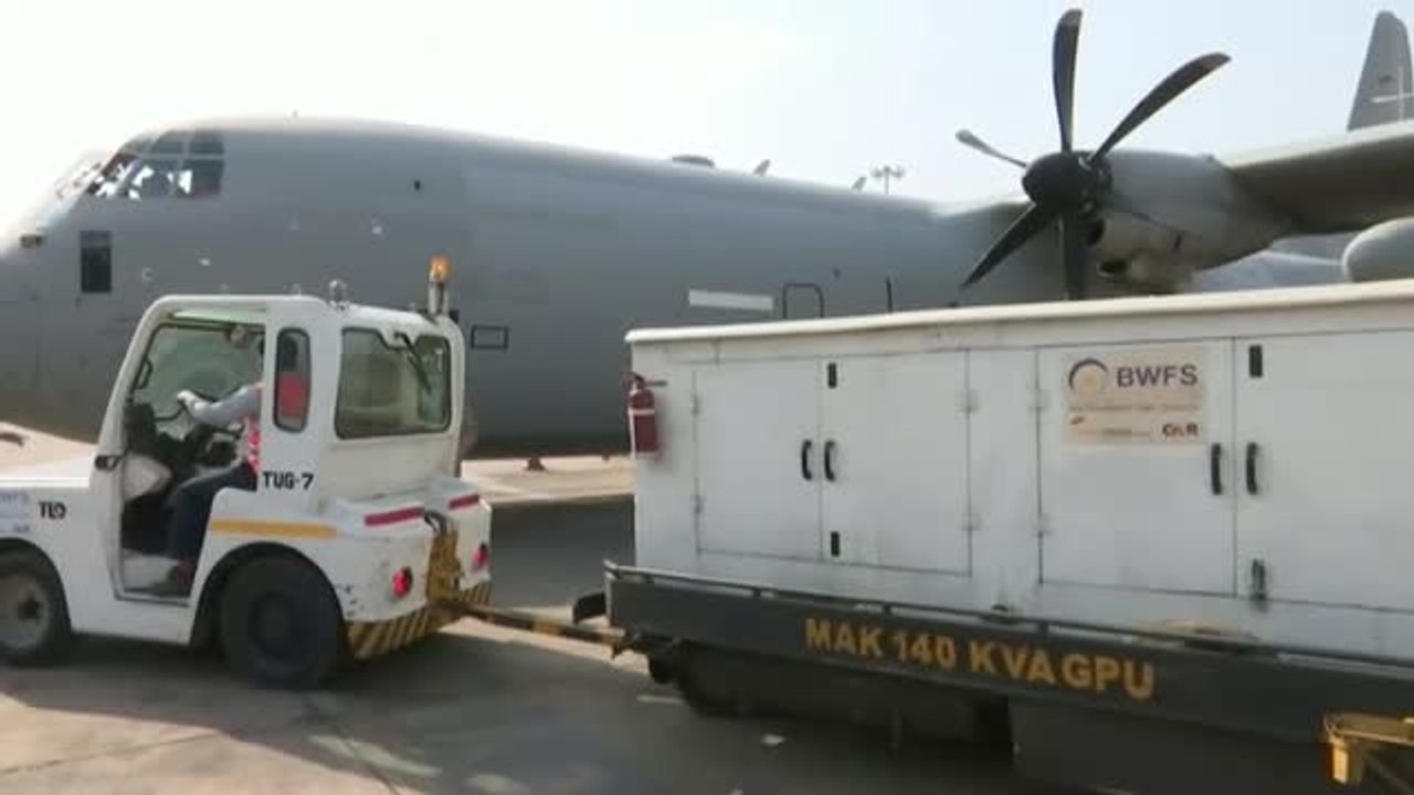 India recibe suministros médicos de Alemania, Italia y Reino Unido