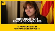 Borràs no farà ronda de consultes si Aragonès no té opcions de ser investit