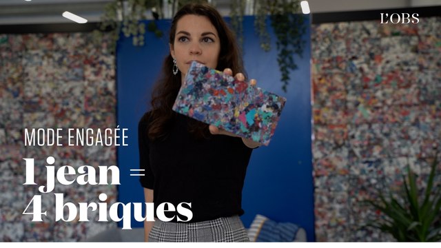 Elle fabrique des briques en textile recyclé pour lutter contre la fast fashion