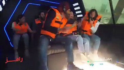 صراخ وانهيار جميلة عوض في برنامج رامز عقله طار