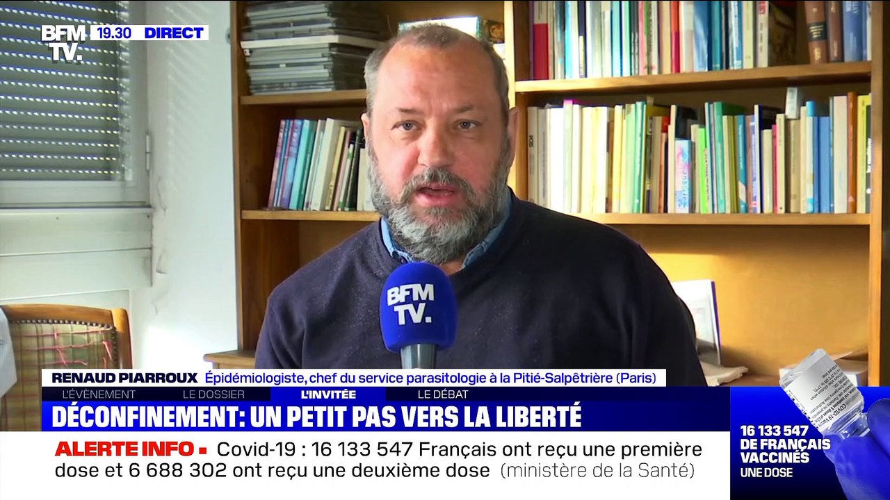 Renaud Piarroux: "la circulation du virus est toujours très intense et elle n'est pas freinée par la vaccination" - 03/05