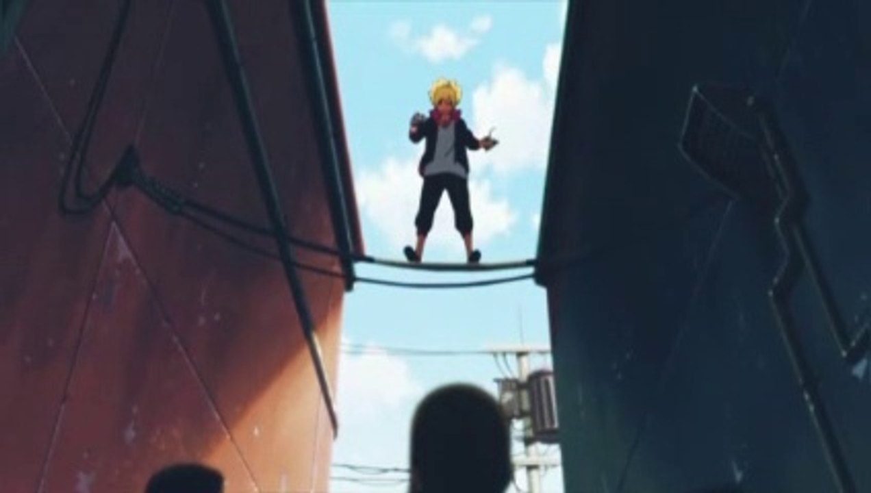 Boruto menyelamatkan denki