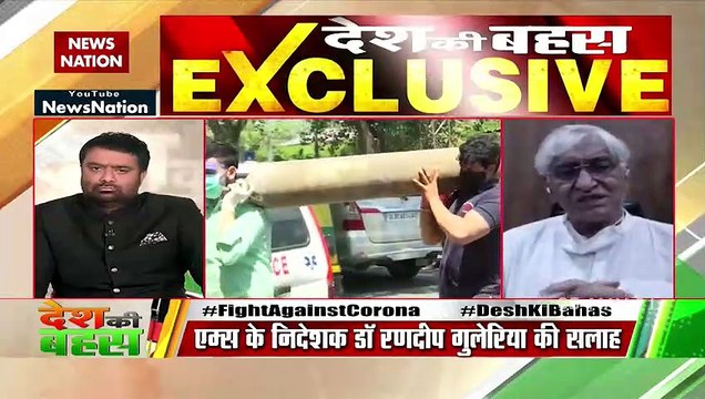 Desh Ki Bahas :Complete lockdown in those area where Corona is on pick