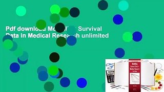 Pdf download Modelling Survival Data in Medical Research unlimited