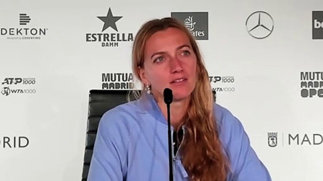 WTA - Madrid 2021 - Petra Kvitova : Ash Barty ? I think we never play, well, we played on clay, but it was many, many years ago so I'm not counting then
