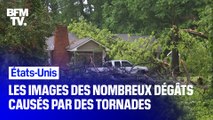 Les images des nombreux dégâts causés par des tornades dans le Mississippi et en Géorgie