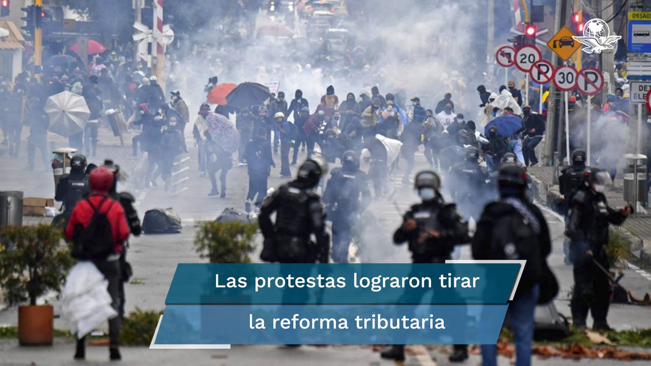 Al menos 17 muertos y más de 800 heridos, el saldo tras las protestas en Colombia