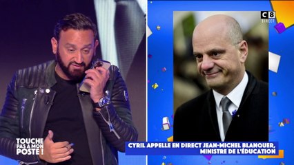 Cyril Hanouna appelle Jean-Michel Blanquer en direct pour évoquer la situation des étudiants