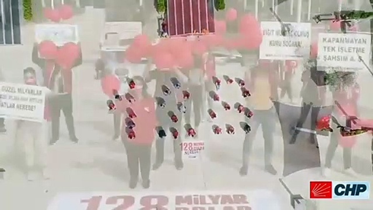CHP'lilerden '128' eylemi