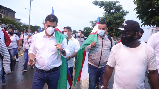 Con calma, transcurre una nueva jornada de manifestaciones en Cali