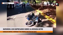 Atropellaron y mataron a un empresario posadeño sobre la avenida Mitre