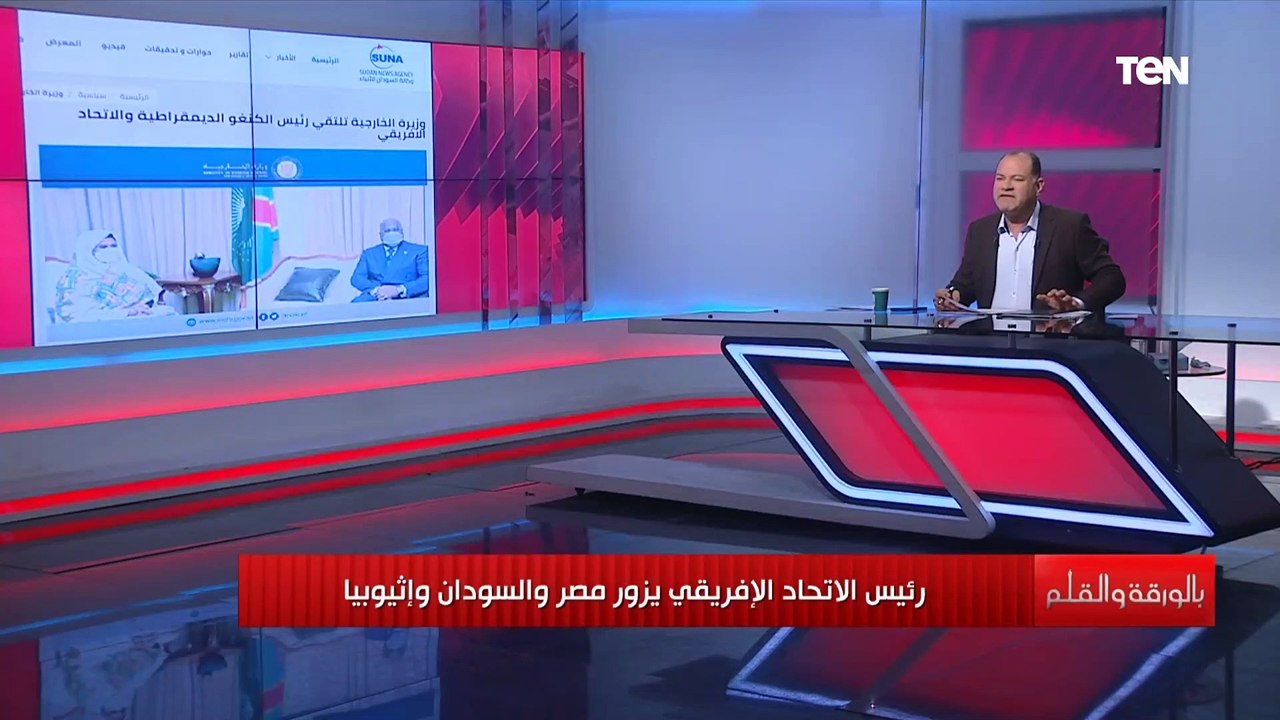 "تحرك جديد بشأن سد النهضة".. الديهي يسرد تفاصيل زيارة رئيس الاتحاد الأفريقي لمصر وإثيوبيا والسودان