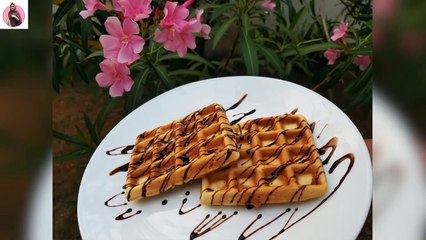 Perfect Homemade Waffles Recipe|Classic Waffles |Crispy & Fluffy Waffles|Waffle Recipe In Malayalam