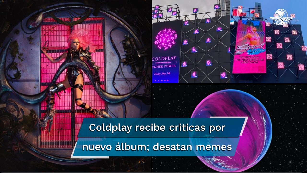 Fans de Lady Gaga señalan a Coldplay de plagio por "Kaotica"