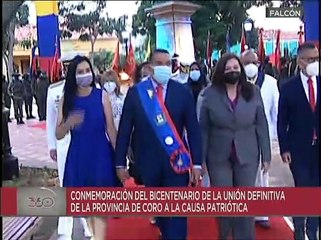 Conmemoración del Bicentenario de la unión definitiva de la Provincia de Coro a la causa patriota