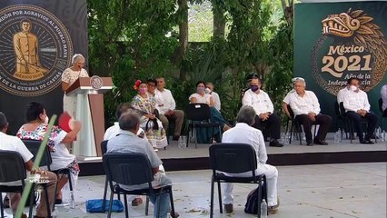 México pide perdón a indígenas maya por "agravios" desde la conquista española