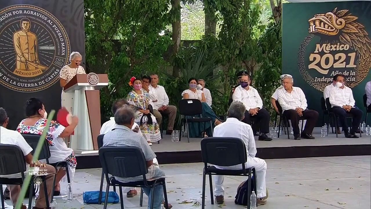 México pide perdón a indígenas maya por "agravios" desde la conquista española