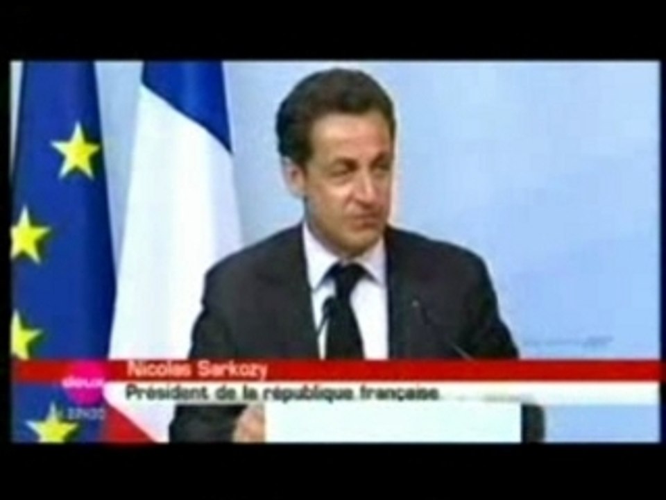 Sarkozy au G8