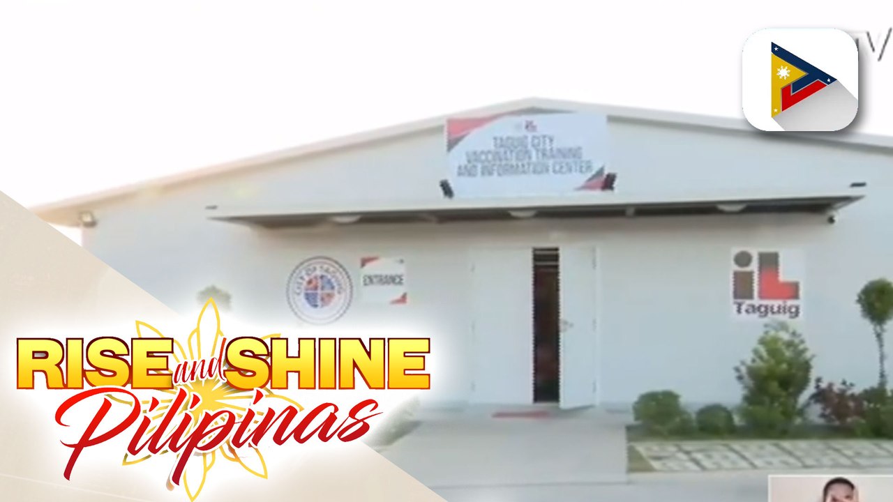 Simulation exercise, gagawin ng Taguig City LGU para sa pagbabakuna ng Gamaleya vaccine