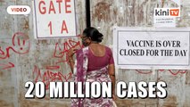 India’s Covid-19 cases near 20 million