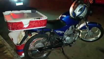 Motocicletas se colidem em cruzamento no Bairro Alto Alegre e homem sofre fratura