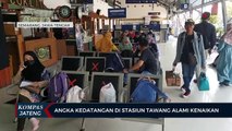 Angka Kedatangan Penumpang di Stasiun Tawang Semarang  Alami Kenaikan